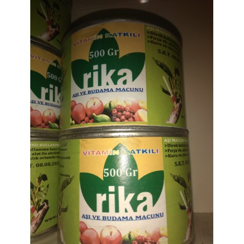 Rika aşı macunu Vitamin Katkılı