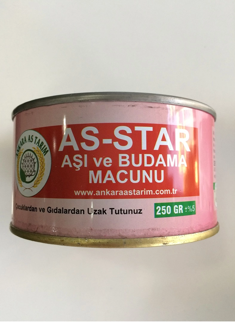 AS-STAR Aşı ve Budama Macunu 250 Gr - (Hızlı İyileştirir - Su Geçirmez)
