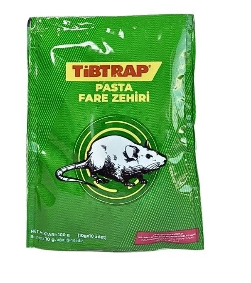 TİBTRAP PASTA FARE ZEHİRİ 100GR