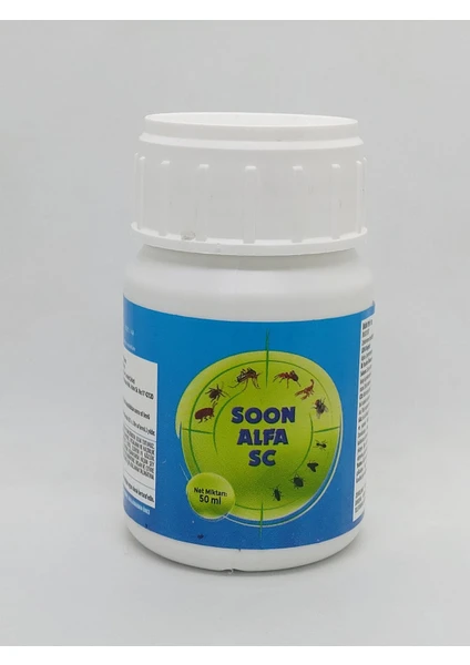SOON ALFA SC 50 ml Konsantre Genel Haşere İlacı