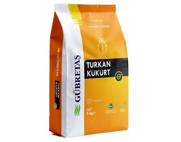 Gübretaş Türkan Kükürt 5 Kg - Toprak Düzenleyici (Verim ve Kalite Artırıcı)