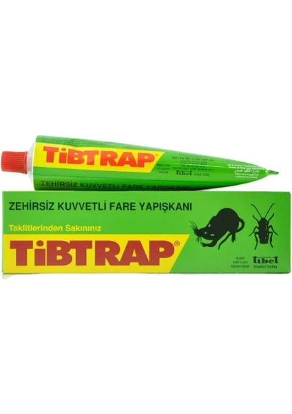 Tibtrap Zehirsiz Fare Yapışkanı 125 ml - (Zehirsiz Tuzak - Süper Güçlü Tutkal)
