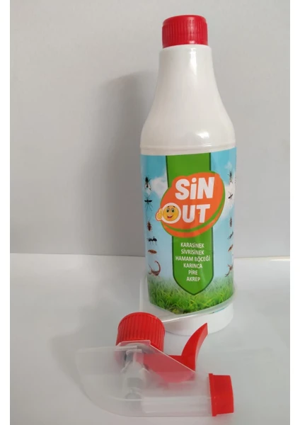 Sin Out 500 ml Hazır Sprey Haşere İlacı -