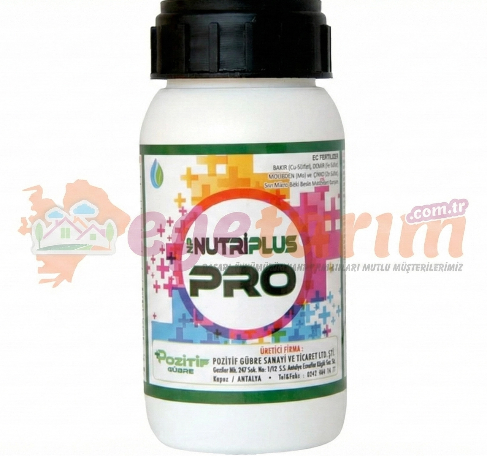 Nutriplus Pro 250 cc Sıvı Yaprak Gübresi - Bitki Coşturan (Verim Artırıcı)