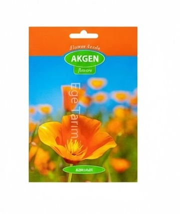 Akgen Acem Lalesi (California Poppy) Çiçek Tohumu
