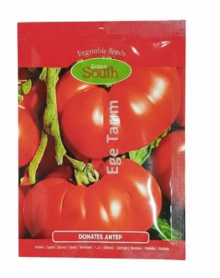 Green South Antep Köy Domatesi Tohumu 100 Adet - İri Dilimli ve Kokulu (Hobi Paketi)