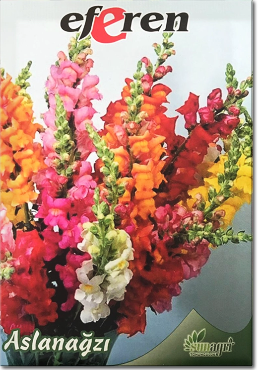 Aslan Ağzı Çiçeği Tohumu (Çok Yıllık - Karışık Renkli)