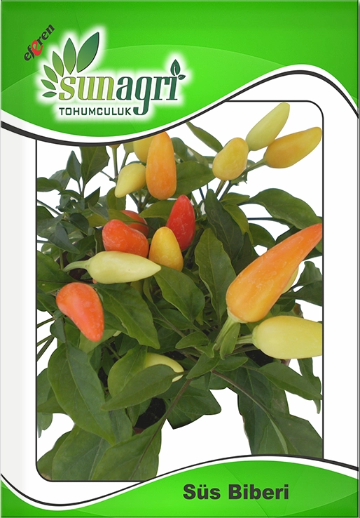 Süs Biberi Tohumu (Saksılık - Orta Acı)