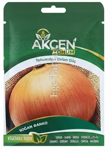 Akgen Banko Soğan Tohumu 5 gr - Kışlık ve Depoluk