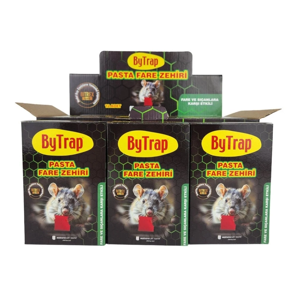 ByTrap Pasta Fare Zehiri 80 Gr (8 Adet Hamur Yem & Bitrex Güvenlikli)