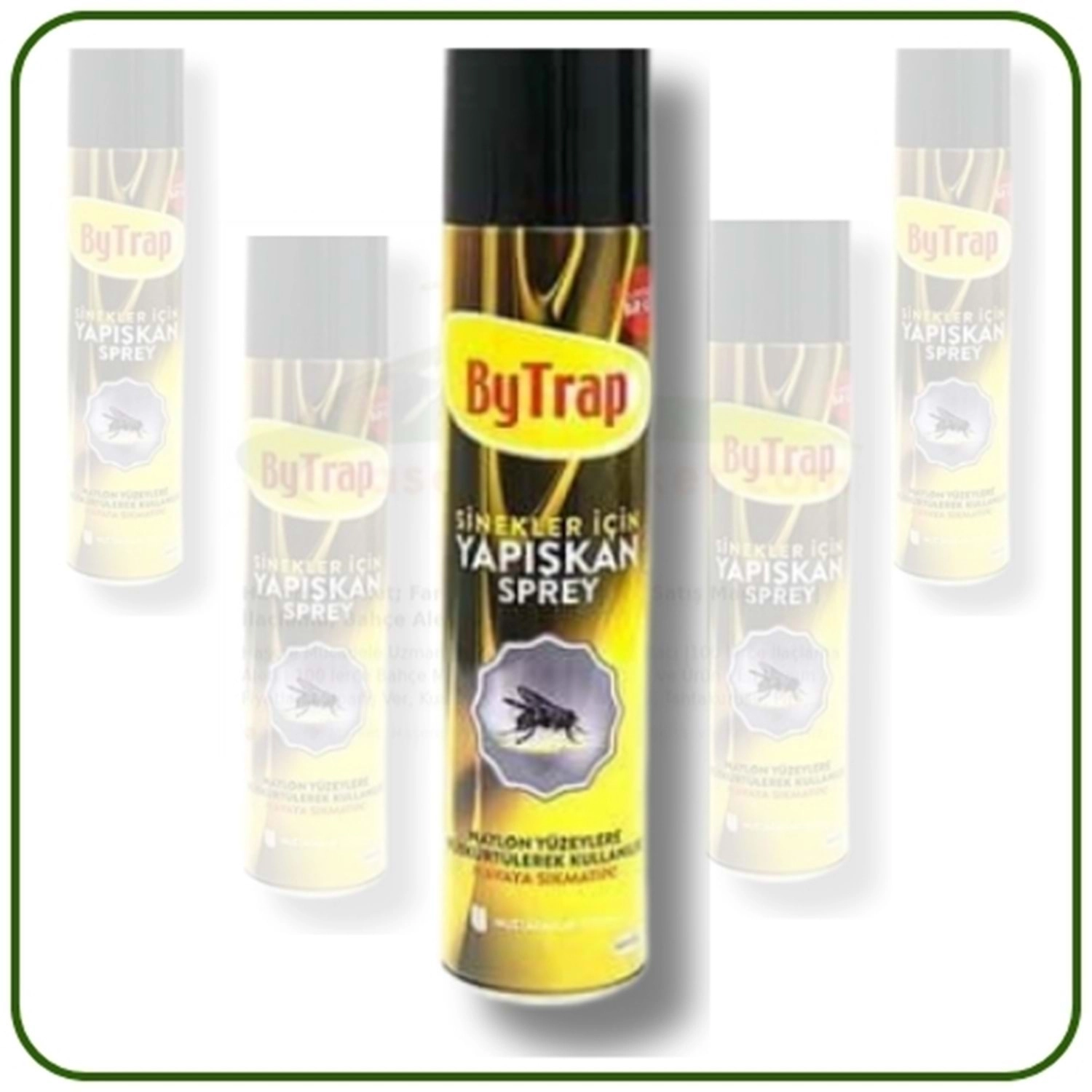 ByTrap Sinekler İçin Yapışkan Sprey - Sinek Tuzağı Hazırlama Spreyi (300 ml)