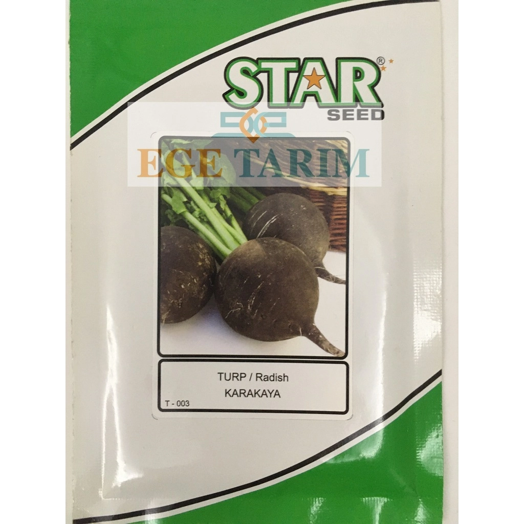 Star Seed Karakaya Siyah Turp Tohumu 10 gr - Yuvarlak ve Şifalı