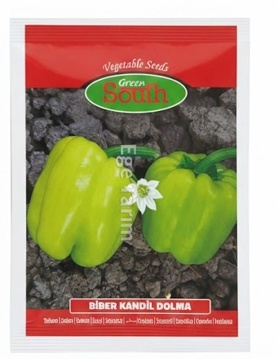 Green South Kandil Dolma Biber Tohumu 5 gr - İnce Kabuklu ve Lezzetli
