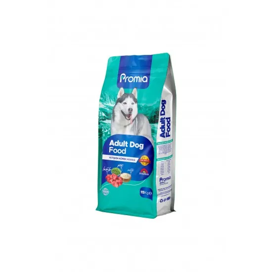 Promia Yetişkin Köpek Maması (Kuzulu & Pirinçli) - 15 Kg - Odun Ateşinde Lezzet