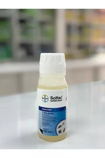 Bayer Solfac Super EC 25 100 Ml Haşere İlacı - (Ani Düşürücü Etki - Profesyonel Çözüm)