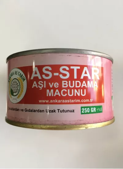 AS-STAR Aşı ve Budama Macunu 250 Gr - (Hızlı İyileştirir - Su Geçirmez)