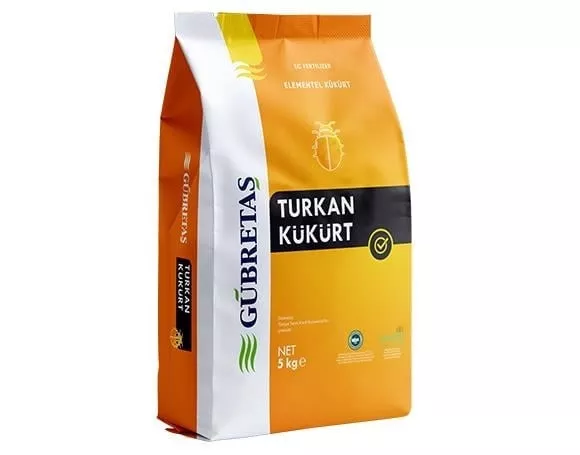 Gübretaş Türkan Kükürt 5 Kg - Toprak Düzenleyici (Verim ve Kalite Artırıcı)