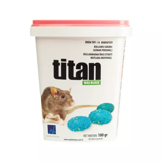 Titan Wax Block Fare Zehiri 100 Gr -