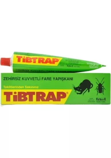Tibtrap Zehirsiz Fare Yapışkanı 125 ml - (Zehirsiz Tuzak - Süper Güçlü Tutkal)