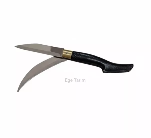 Testereli ve Düz Ağızlı Budama Çakısı  19.5 cm