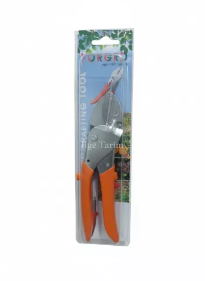Forged GT-013 Profesyonel Dövme Çelik Örslü Bağ Makası (20 cm)
