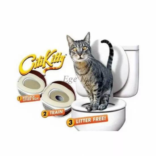 CitiKitty Kedi Tuvalet Eğitim Seti Kuma Son
