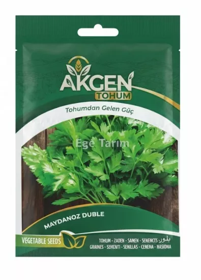 Akgen Duble (İri Yaprak) Maydanoz Tohumu