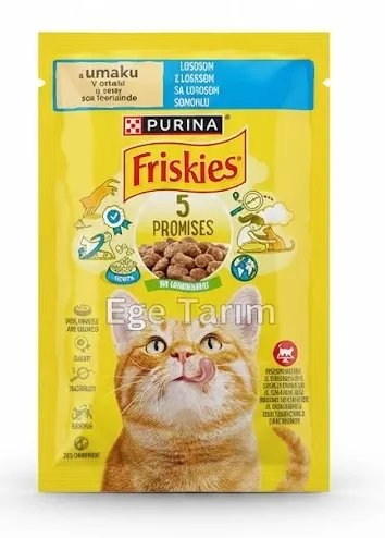 Friskies Somonlu Kısır Kedi Maması 85gr