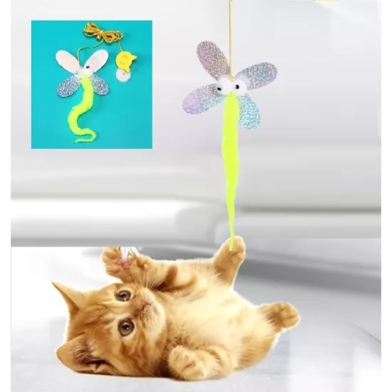Tavana Asılan Yapışkanlı Kedi Oltası Oyuncak