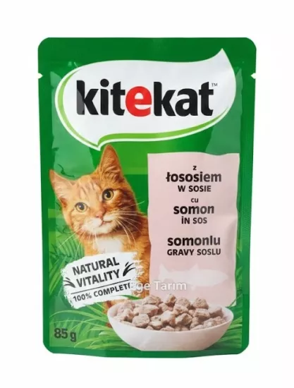 Kitekat Somonlu Soslu Kedi Maması 85gr