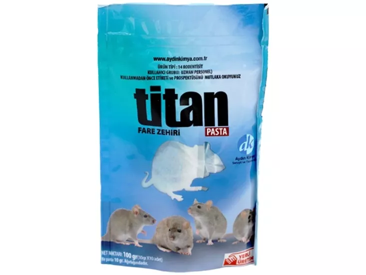 Titan Fare Zehiri Pasta - 100 gr Yerli Üretim