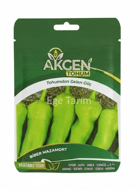 Mazamort (Üçburun) Köy Biberi Tohumu 5 gr - İnce Kabuklu ve Lezzetli