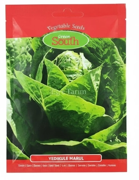 Green South Yedikule (Romaine) Marul Tohumu 3 gr - Gevrek, Dik Yapraklı ve Lezzetli