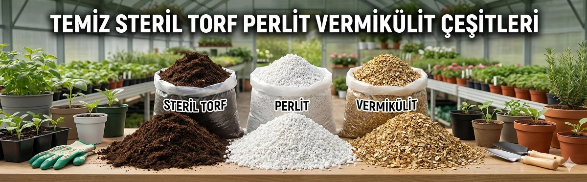 torf vemikülit perlit